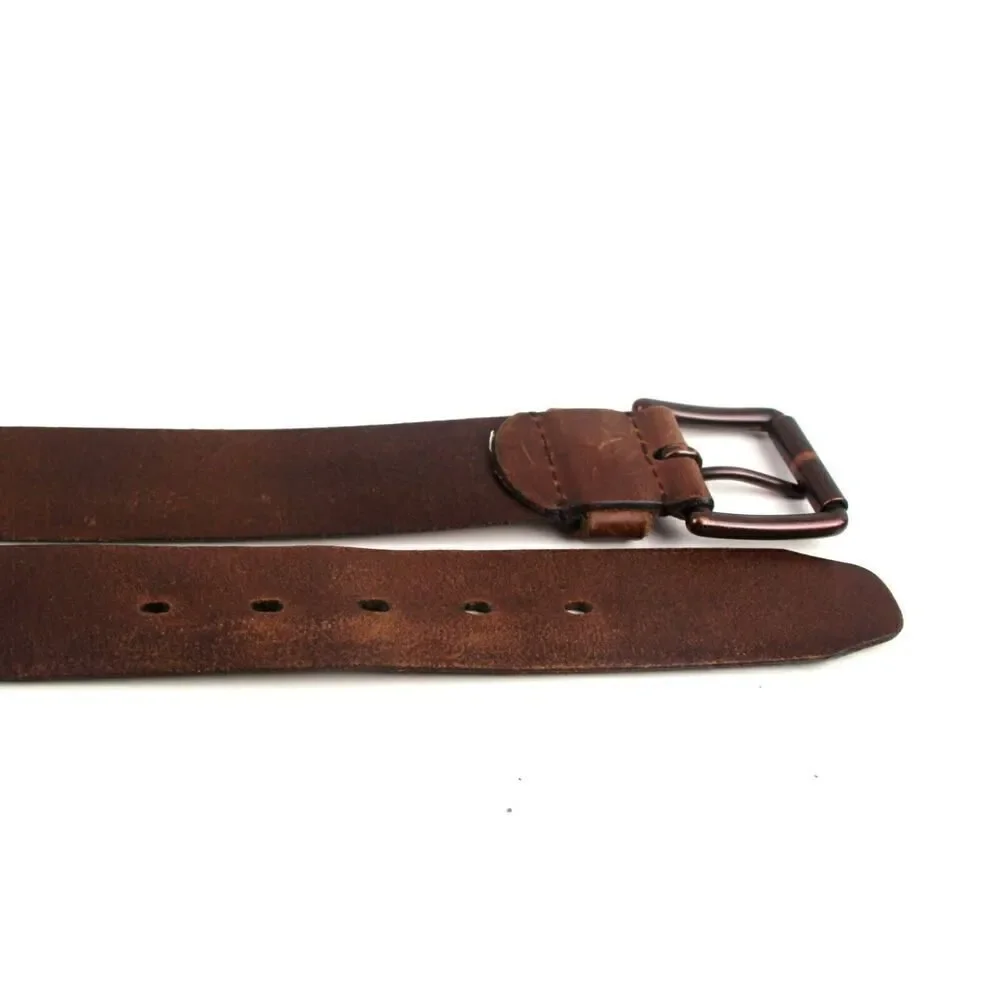 DOCKERS BROWN GENUINE LEATHER 1 3/8